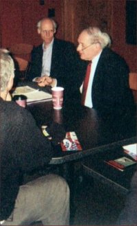 Ellis Boal, Carl Levin, Traverse Area Peace and Justice Community, December, 2005